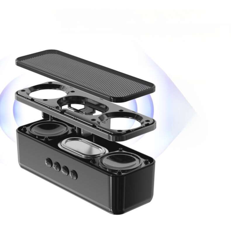 【 Kolekce 846 lidí 】 Modrý nabíjecí Bluetooth reproduktor Yue A62 s vysokou hlasitostí, subwooferem, mikrofonem a dlouhým..._voghion.com