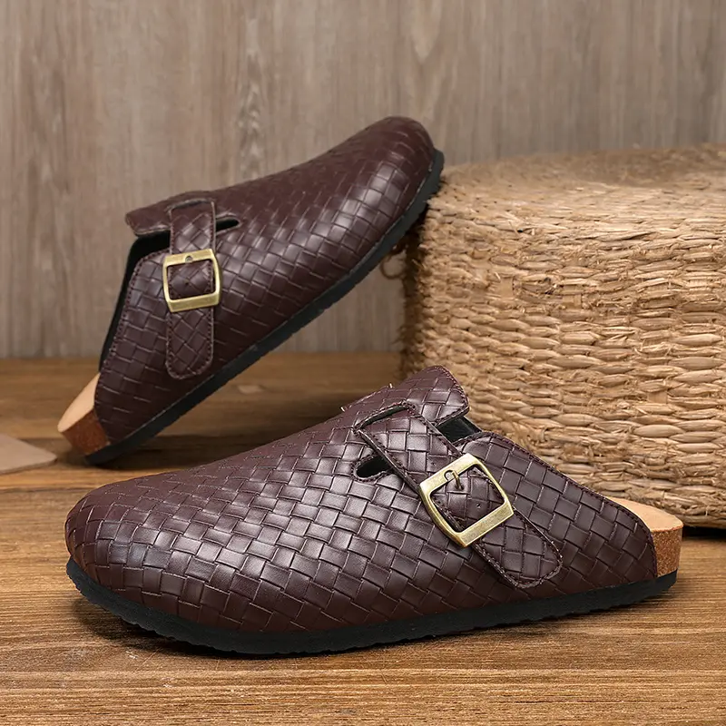 Men's Muller Slippers Versatile Four Seasons Casual Shoes_voghion.com