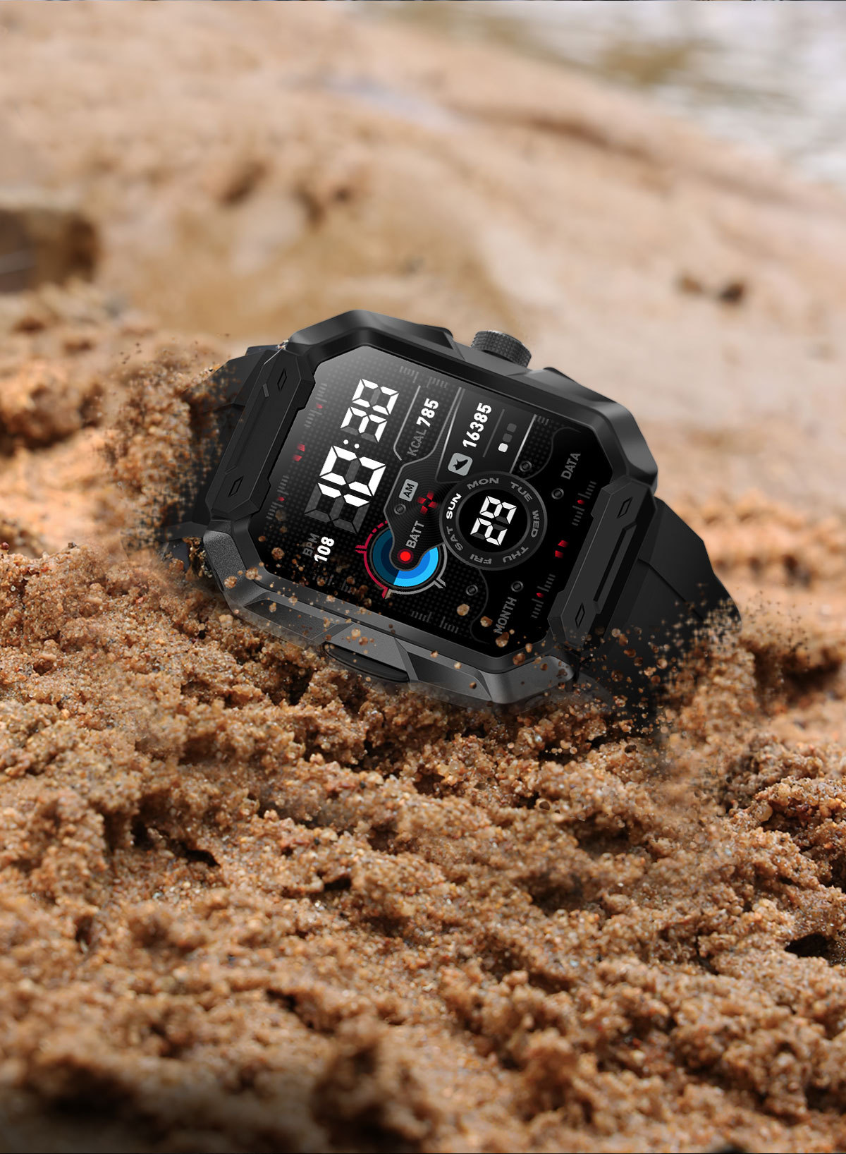 BT Smart Talk Watch D23 Carcasă detașabilă 1.85 Ecran mare Sport impermeabil Cameră ceas inteligent sport ceas_voghion.com