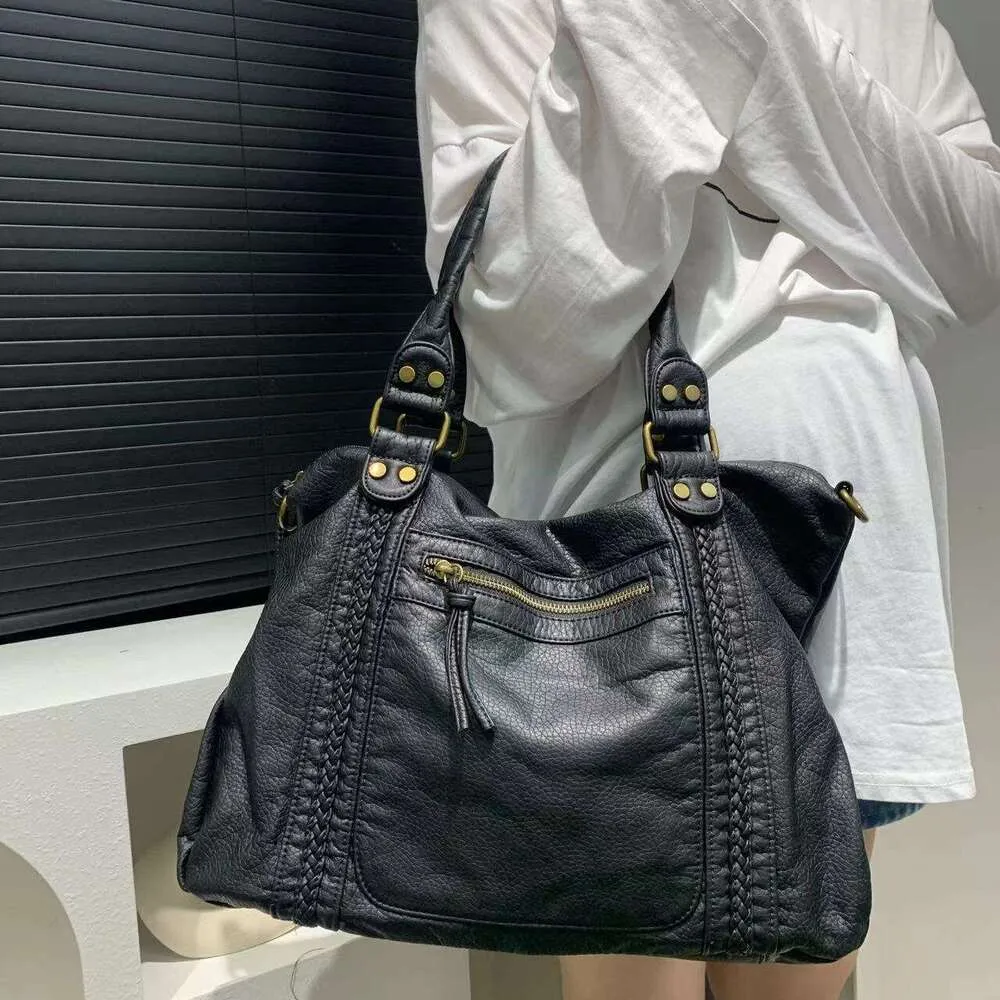 Women's Vintage Shoulder Crossbody Bag, High Capacity Street Style_voghion.com