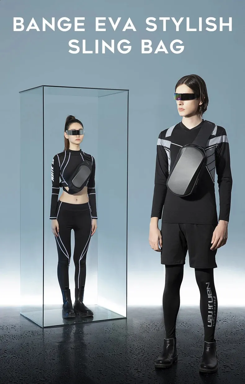 BANGE Borsa a tracolla multifunzione USB da uomo in TPU impermeabile da viaggio Sg Messenger Pack per uomo 240924_voghion.com