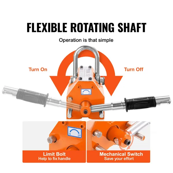 Magnetic Lifting Tool Permanent Neodymium Lifter For Steel Hoisting_voghion.com