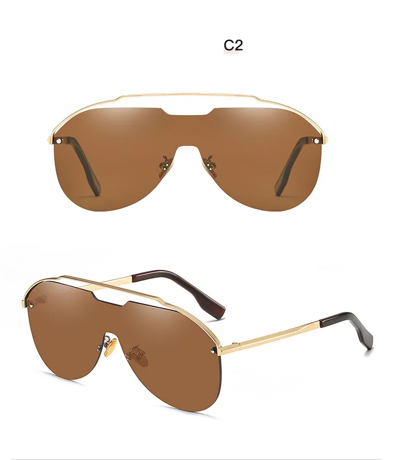Occhiali da sole firmati da donna all'ingrosso Occhiali da vista stile personalità con montatura in lega nuovi alla moda Spedizione gratuita in tutto il mondo_voghion.com