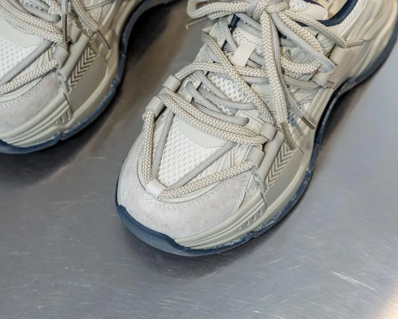 Thick Sole Round Toe Running With Mesh Surface For Lightweight Non Slip Breathable Casual And Comfortable Sports Shoes_voghion.com