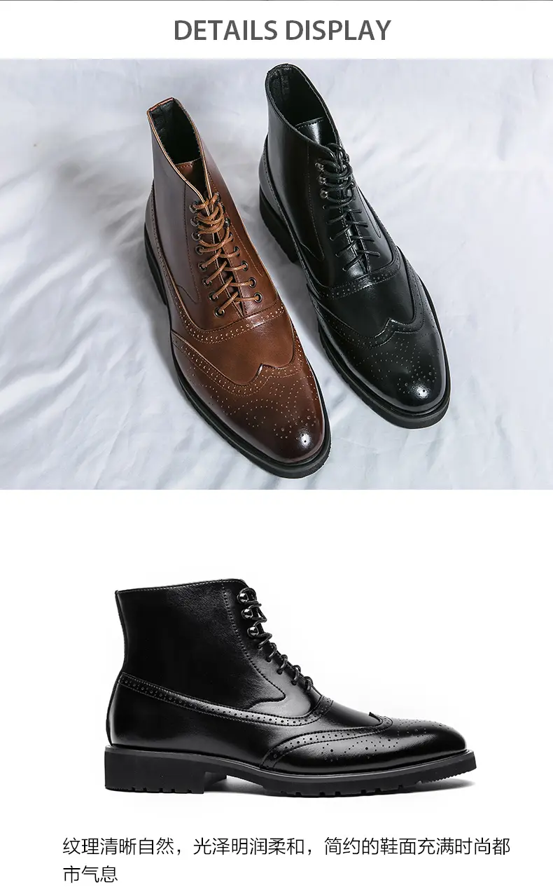 Chaussures de sport antidérapantes pour hommes, chaussures décontractées à plateforme rehaussante, chaussures tendance pour papa_voghion.com