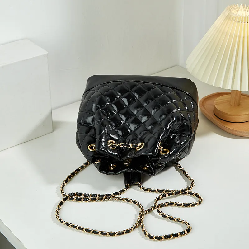 Sac à dos à motif minimaliste, décontracté et élégant, de grande capacité._voghion.com