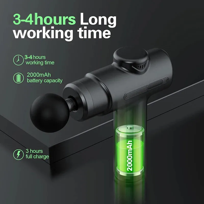 8-Head Massage Gun - Soreness Relief_voghion.com