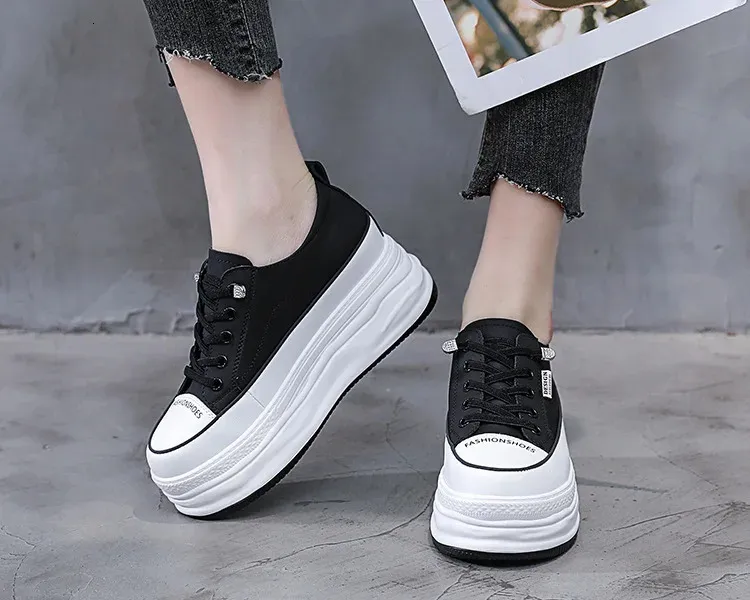 7cm rindsleder vulkanisierte plattform keilförmigen versteckte schnürsenkel schnürsenkel erhöhen lässige mode sport frauen_voghion.com