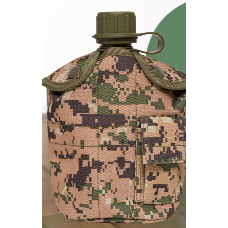 Botella de agua deportiva de entrenamiento militar, portátil, para exteriores, con forma de cruz diagonal, camuflaje, gran capacidad_voghion.com