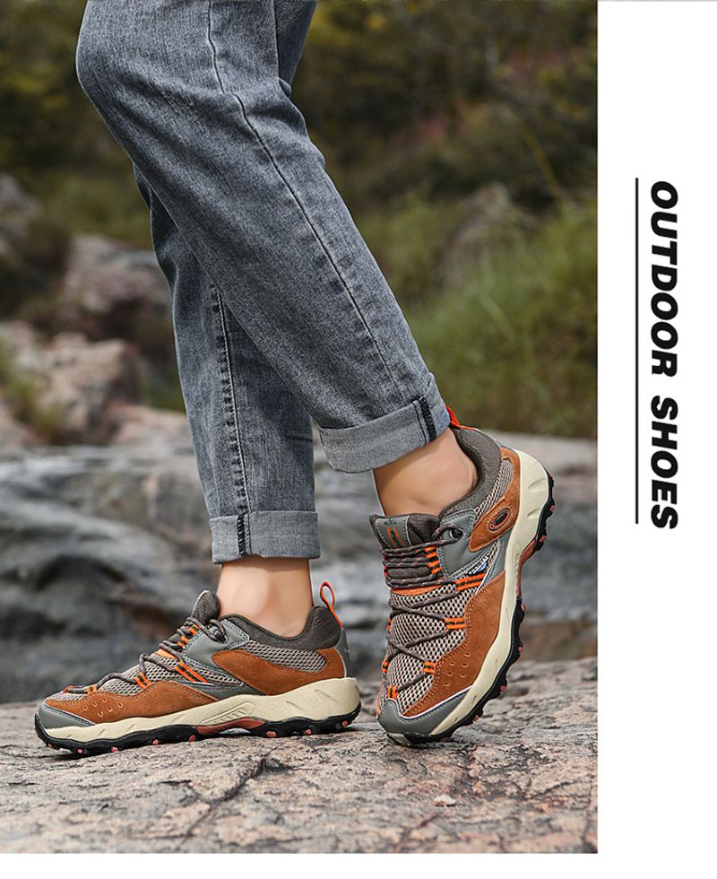 Plus-size suede comfortable outdoor sports leisure Boots Hiking_voghion.com