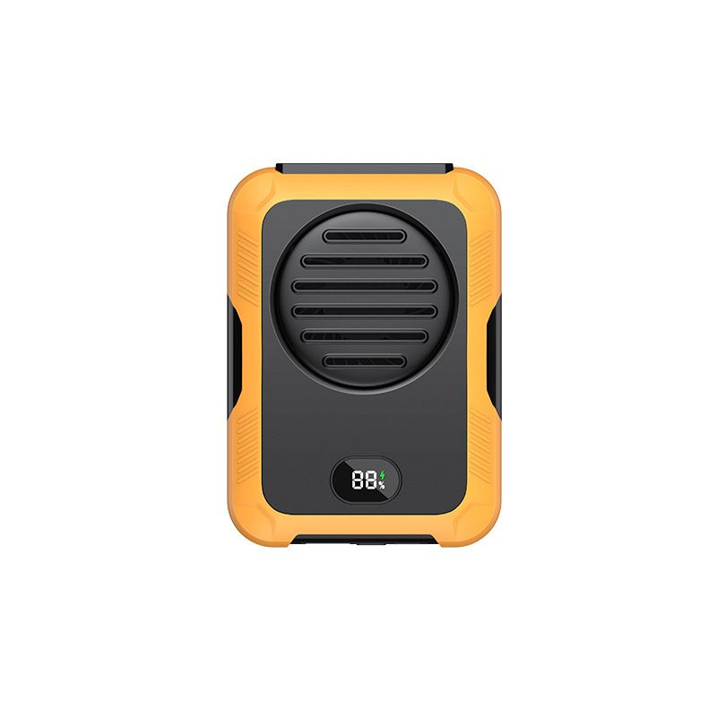 Jauns vēja jostasvietas āra usb lielas ietilpības pārnēsājams uzlādes bezlapu mazs piekarināms kakla ventilators_voghion.com