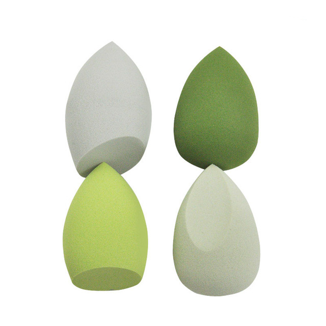 4 buc burete de machiaj de diferite dimensiuni, utilizare uscată și umedă, burete cosmetic, puf, machiaj, fond de ten, pudră, blush, instrumente de frumusețe cu cutie de depozitare_voghion.com