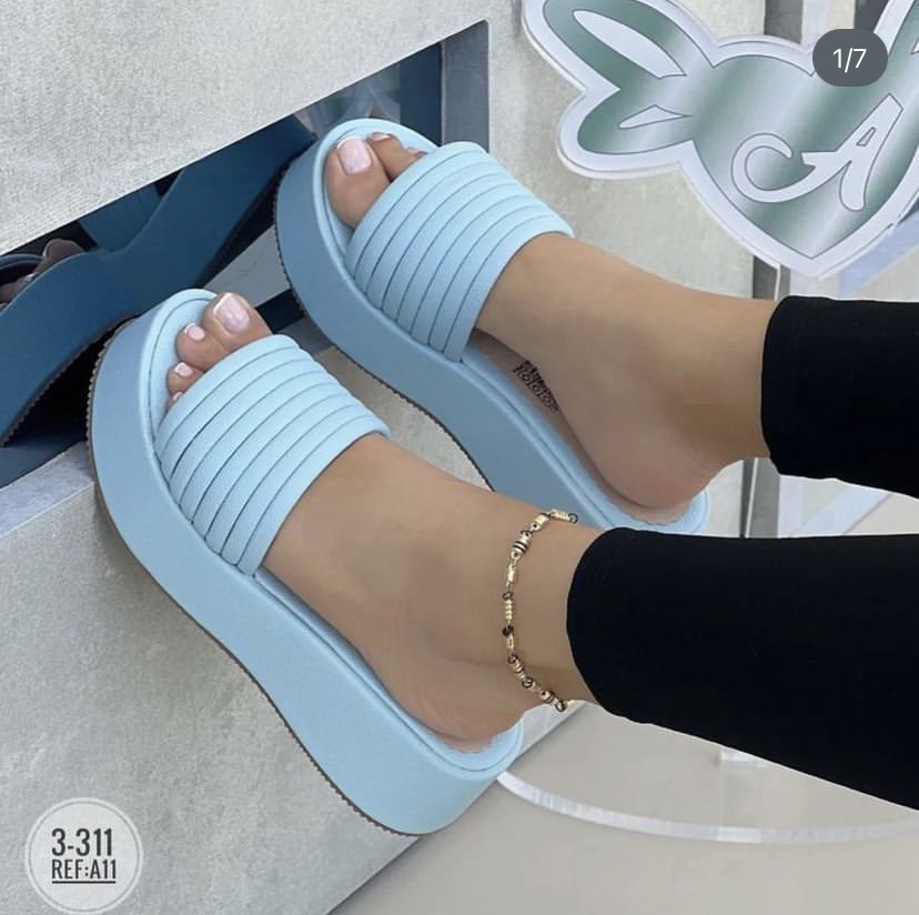 Matsuke Hausschuhe mit dicker Sohle, große Candy-Strandsandalen für Damen_voghion.com