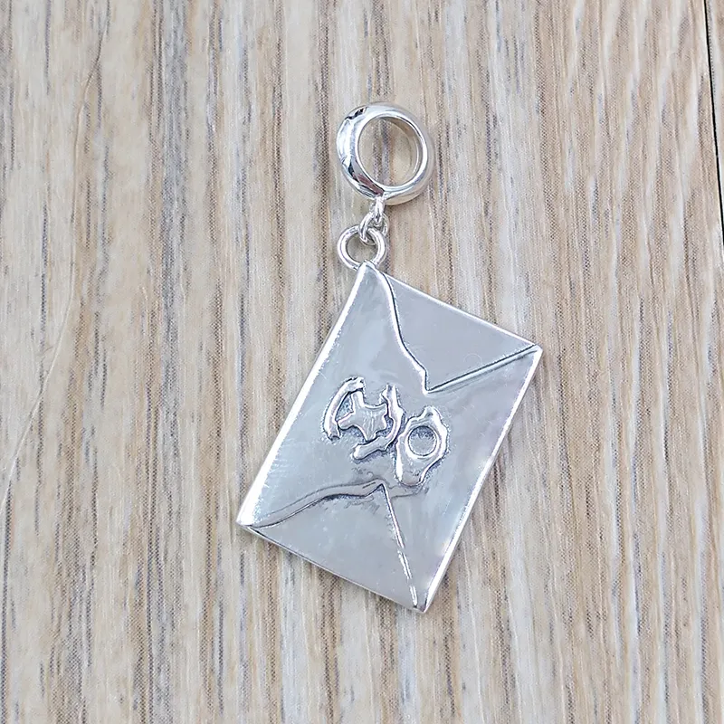 Hot Charms Schmuckherstellung Hary Poter Letter Sterling Silber Paare Armbänder Initial Halsketten für Frauen Männer Mädchen Jungen Sets Armreif_voghion.com