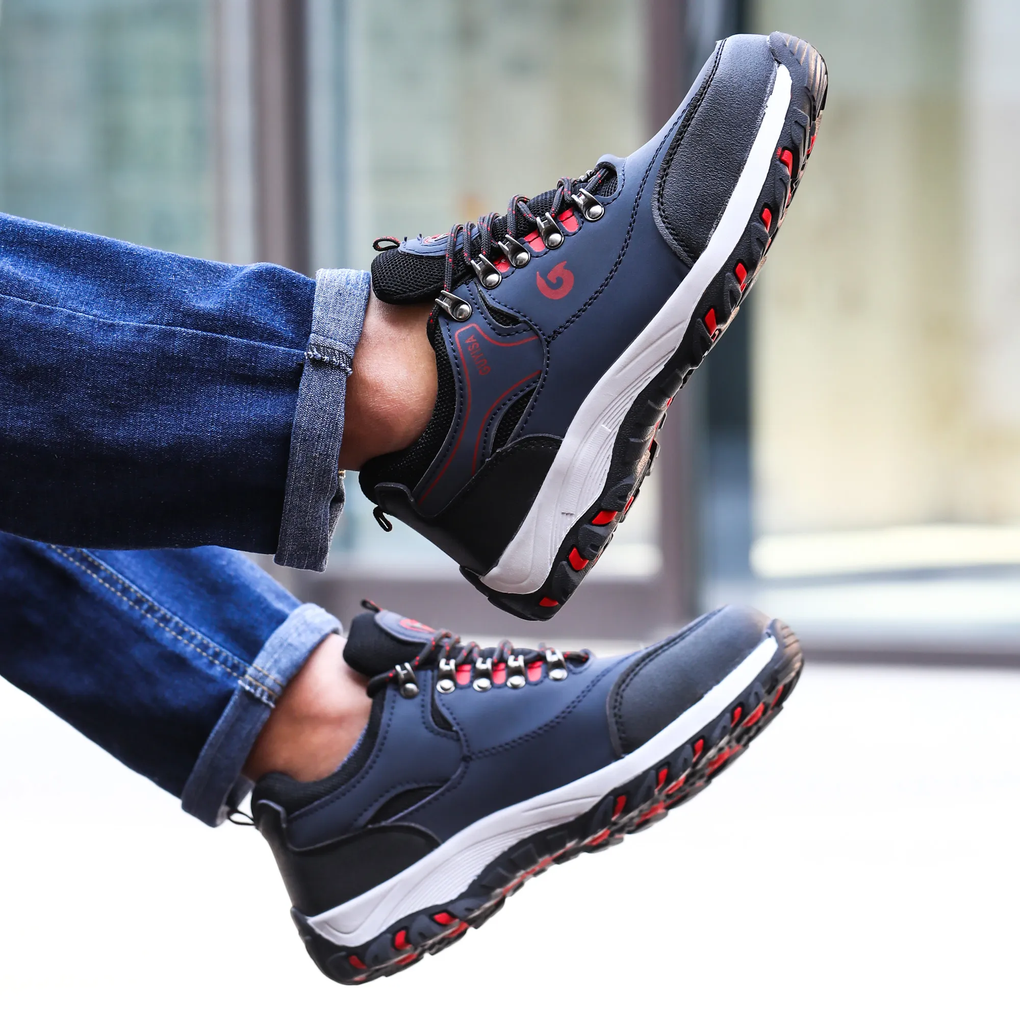 Steel Toe Cap For Men Boots Puncture-Proof Work Safety Protective Working Shoes Male Footwear Security Sneakers_voghion.com