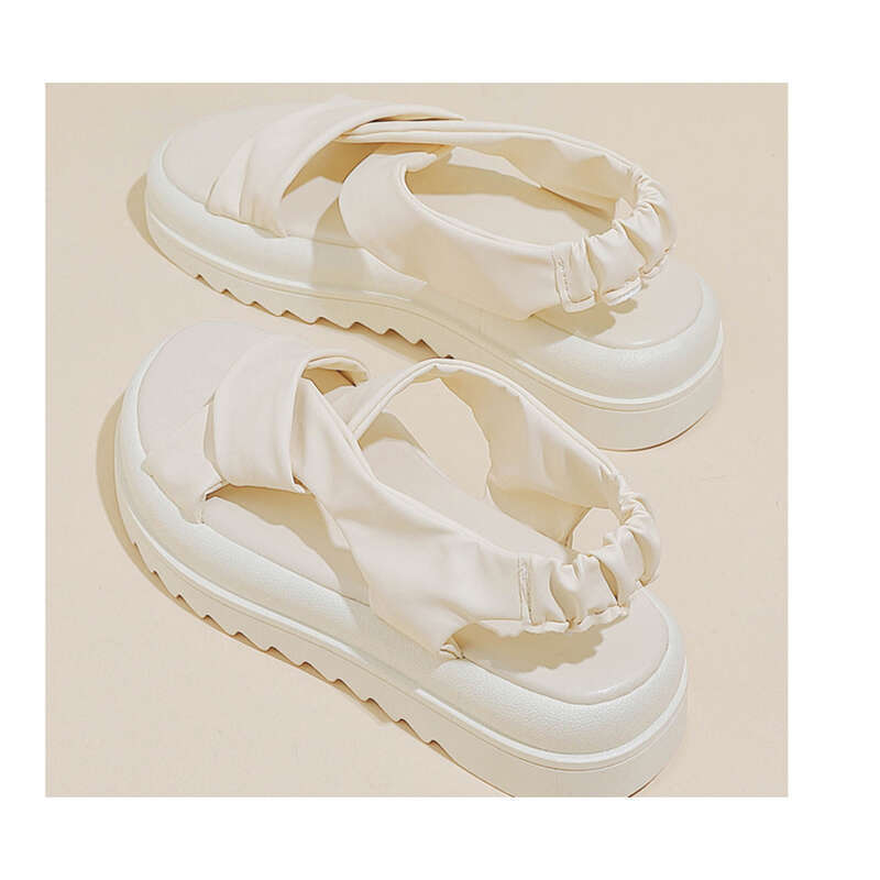 Marjorie Sponge Bottom Women's Shoes Hundred Short Dress Beach Sandals Women's Shoes_voghion.com