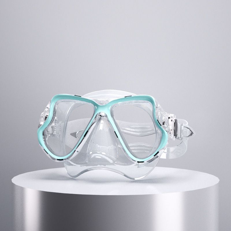 Snorkel nose protector A full dry diver set with snorkel mask_voghion.com