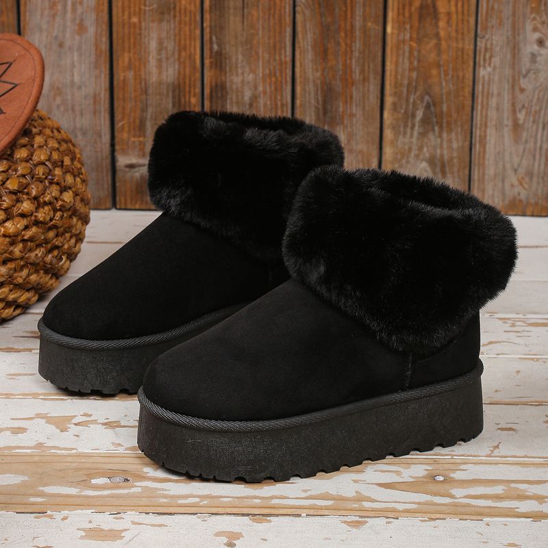 Neue Sohle kurze Cyder mit einem dicken Slip-On aus Baumwolle_voghion.com