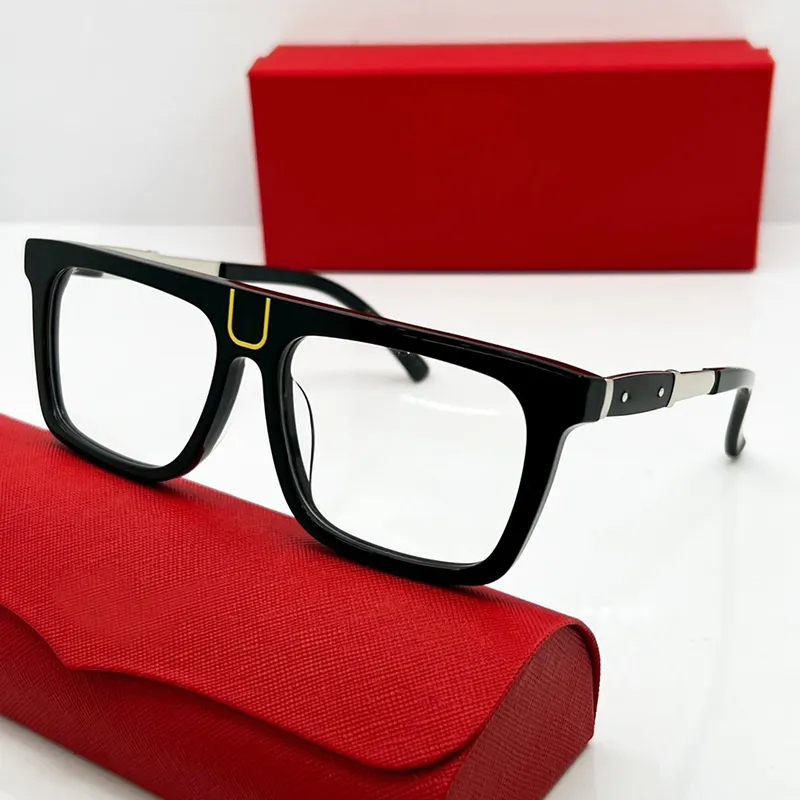 Dizajnerske sunčane naočale Cheetah Classic pravokutnik metalna serija Živahne i elegantne poslovne ležerne muške i ženske naočale s punim optičkim okvirom_voghion.com