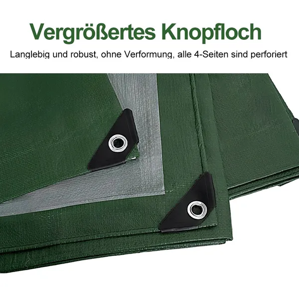 Heavy-duty Waterproof Polyethylene Tarp Uv-resistant Cover_voghion.com