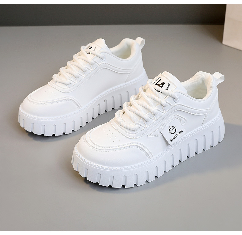 Baskets décontractées pour femme bout rond color blocking_voghion.com