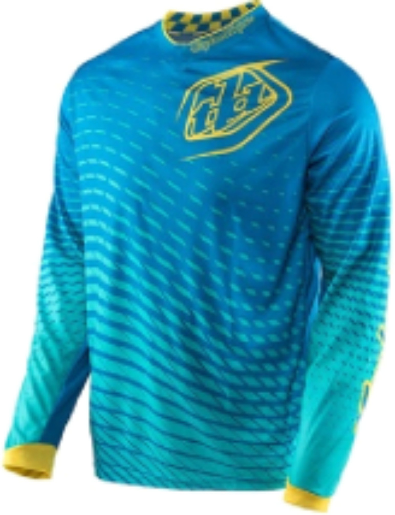 Heren retro off-road motorkleding met lange mouwen, ademend en snel drogend, mountainbike-motorkleding met snelheidsreductie, T-shirt_voghion.com