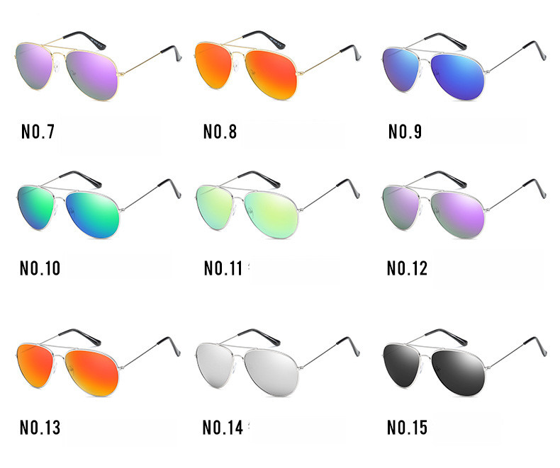 Men's Driving Sun Glasses For Men Women Brand Designer Male Vintage Black Pilot Sunglasses UV400_voghion.com