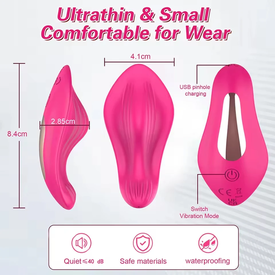 Tragbarer App Gesteuerter Vibrator Für Clitoris Und Vagina_voghion.com