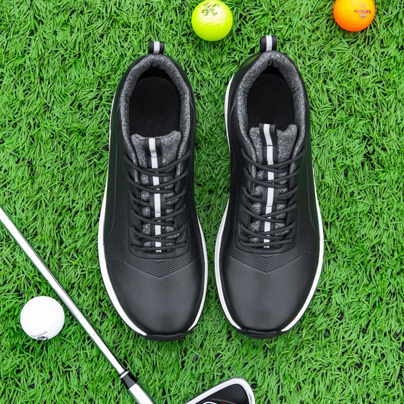 Primavera e verão novos homens golfe respirável quebrado spikes antiderrapante botão fivela ao ar livre casual sapatos esportivos_voghion.com