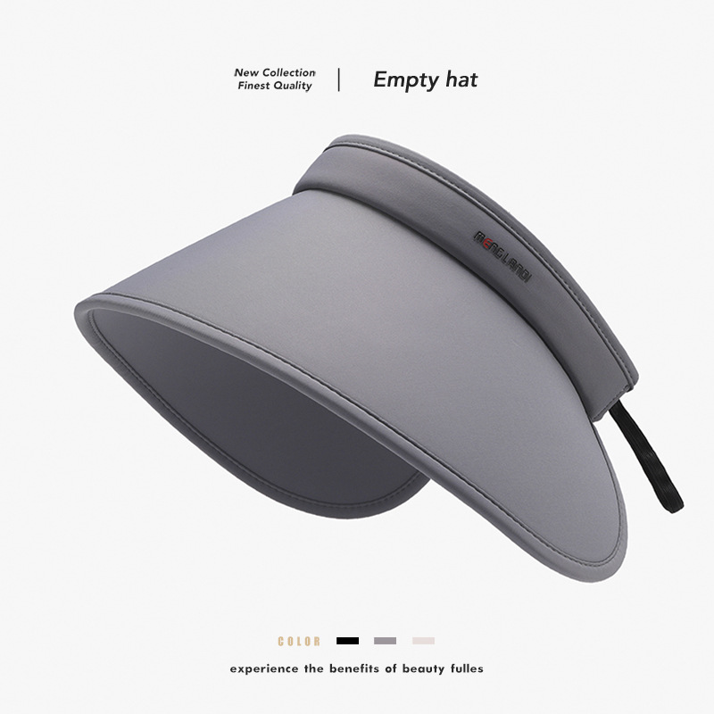 Big Eaves Ice Silk kültéri UV-védelemmel ellátott, összecsukható, kis üres tetejű napvédő kalap, divatos, sokoldalú napvédő kalap_voghion.com