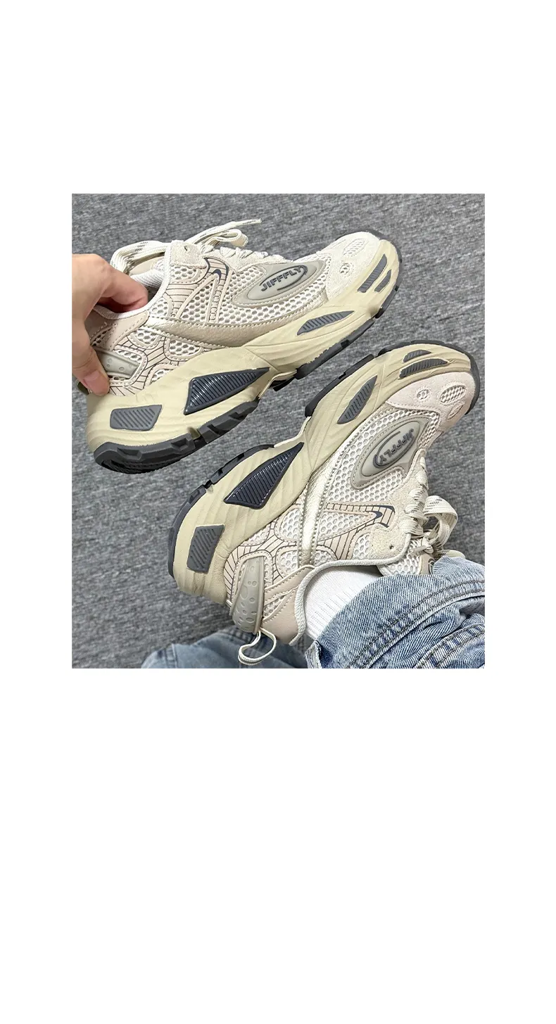 Jifffly Old Man Mn's 2025 Summr Nw Hight Incras Vrsatil Rtro Worn Sports National Trnd Without Box Shos_voghion.com