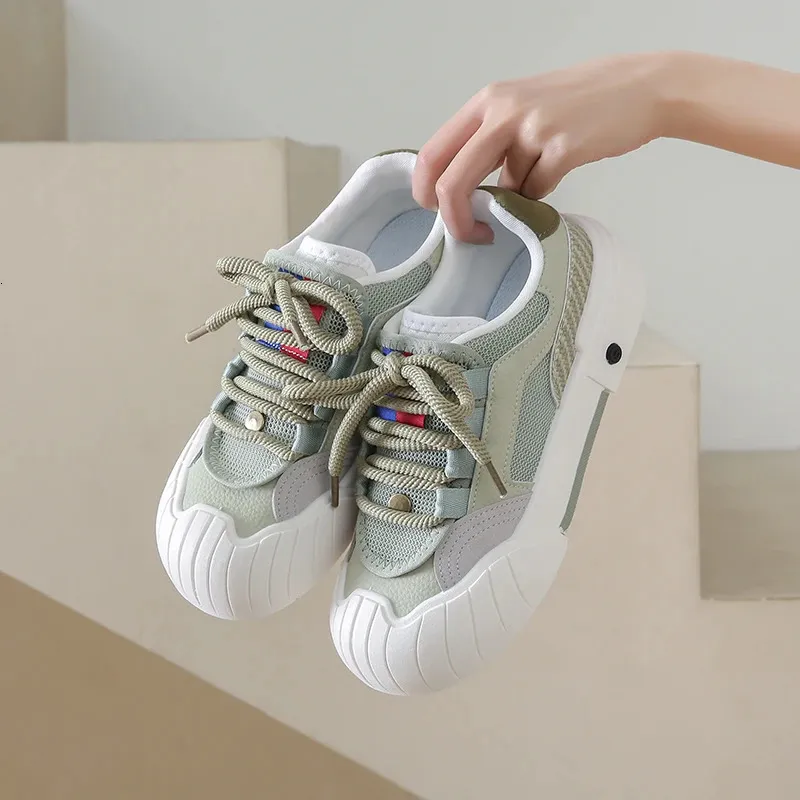 Biscuit Trend Women's Sneakers Comfortable Breathable Shoes_voghion.com