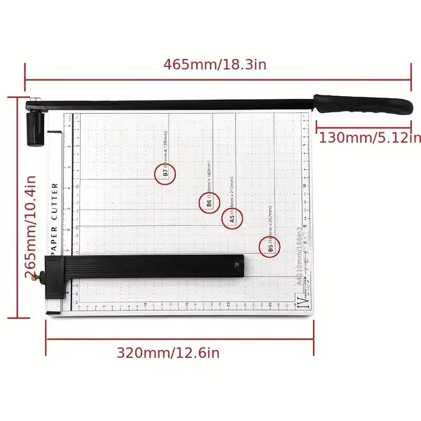 Tagliacarte di precisione sicuro antiscivolo per ufficio hobby_voghion.com