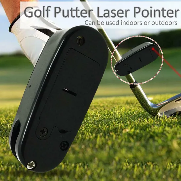 1pc Portable Golf Putter Laser Pointer, Golf Training Corrector Improve Aid Tools, Golf Accessories_voghion.com