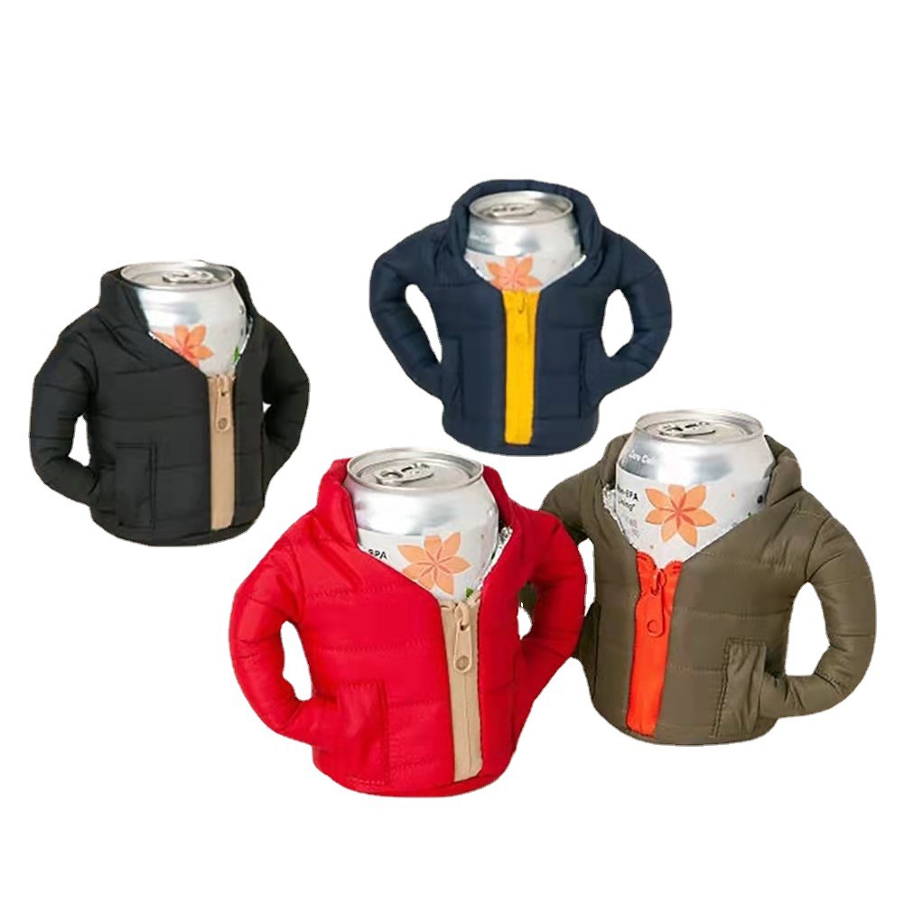 Giacca da birra per bevande alla cola, isolamento termico, piumino, borse per la spedizione, organizer, piccole borse con cerniera_voghion.com