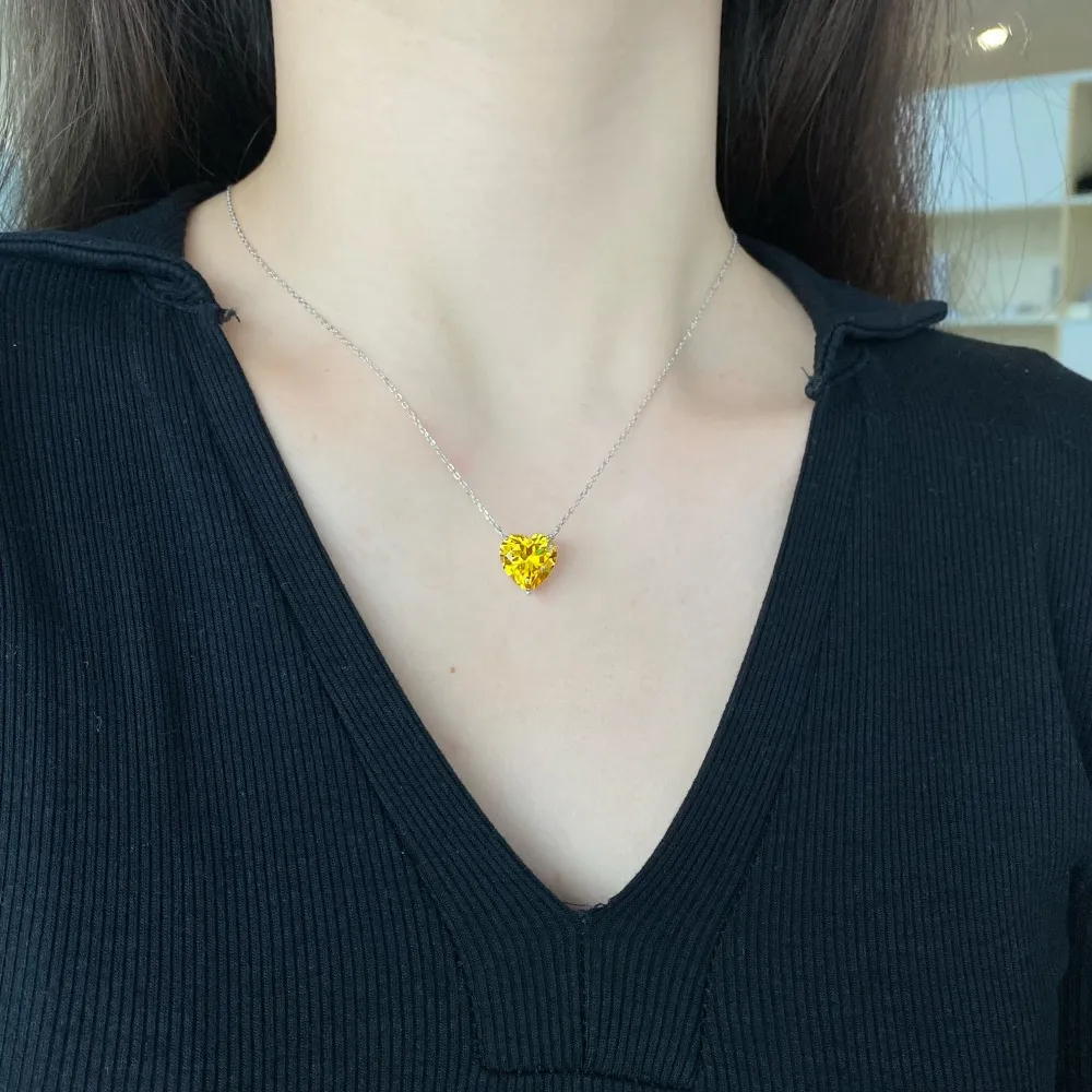 S Sterling Sier Love Heart Designer Necklaces For Women Big Austrian Crystal Charm Sailormoon 3 Carats Stone Hearts_voghion.com
