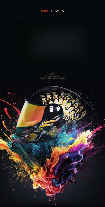 Orz New Revealed Double Lens Men's And Women's Four Seasons Motorcycle Travel Cruise Helmet Large_voghion.com