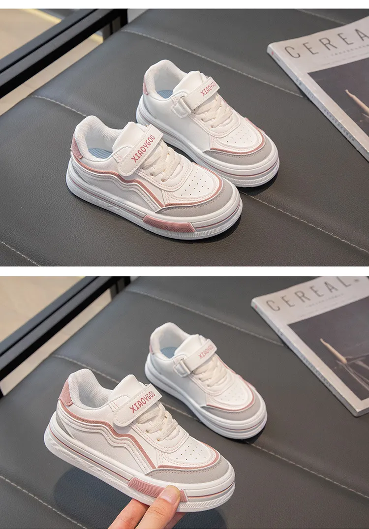 Kids Board Girl's Sneakers Fashion Hook Student Boys Cutefeet Sport Running Autumn New Toddler Casual Shoes Size 26 - 37_voghion.com