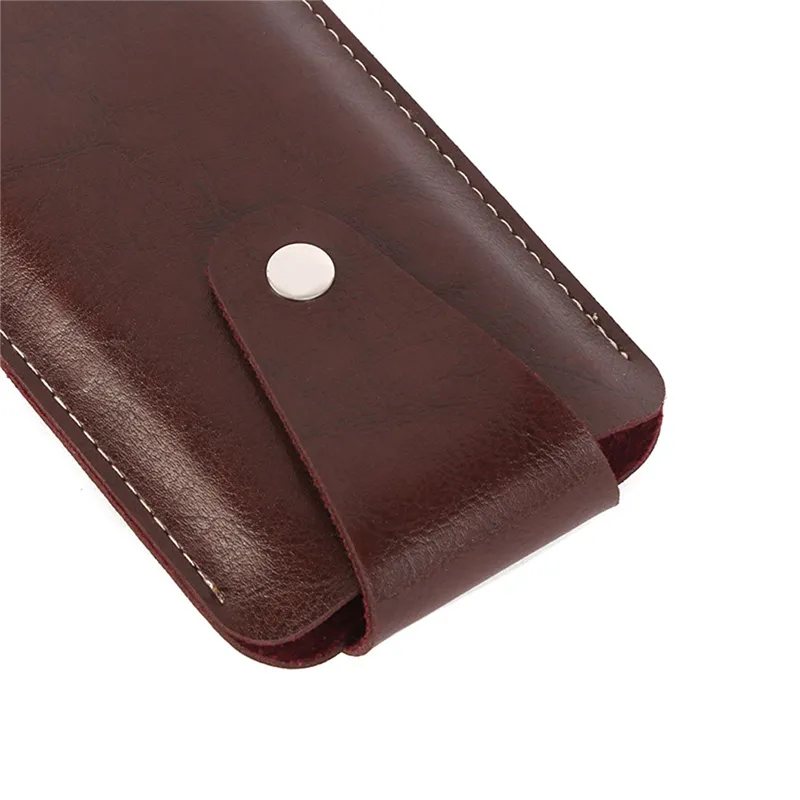 Fashion Men PU Leather Mobile Phone Pack Outdoor Multifunction Belt Clip Mini Bag Wholesale Waist Purses_voghion.com