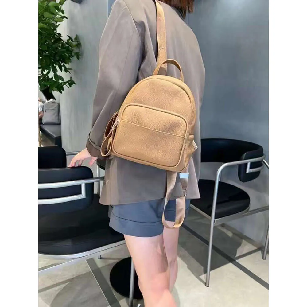 Nuovo zaino da donna in pelle di mucca pieno fiore piccolo beige marrone nero colore borsa a tracolla doppia da donna borsa a tracolla per il tempo libero_voghion.com