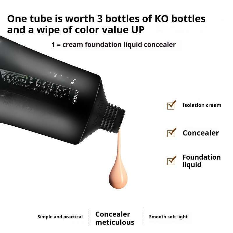 Dekorativ Bb Crème, Natierleche Concealer, Net-klebrig, Hydratiséierend Haut_voghion.com