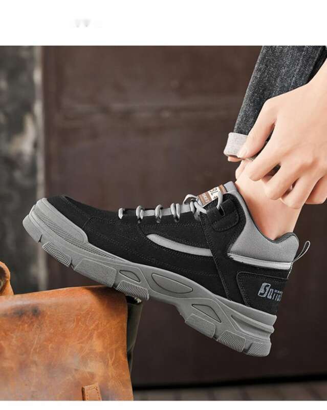 Vårens nya andningsbara höga Martin-stövlar för män, mångsidiga halkfria och slitstarka utomhusarbetskläder för arbetskraft_voghion.com