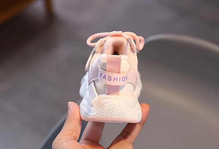 Girls Child Sport 2024 Toddler School Running Sneakers Fashion Non-slip Kids Boys Cutefeet Basketball Shoes Sizes 21-30_voghion.com