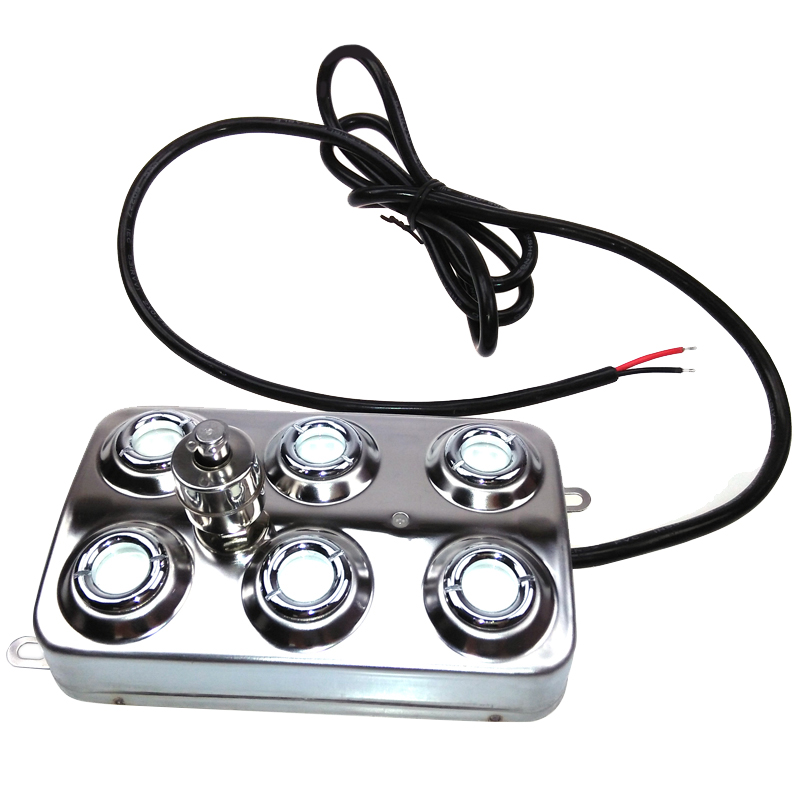 DC48V 6 Umidificatore a Testa con Alimentazione 220V Umidificatore d'Aria Macchina per Nebbia da Paesaggio Nebbia Maker Fogger_voghion.com