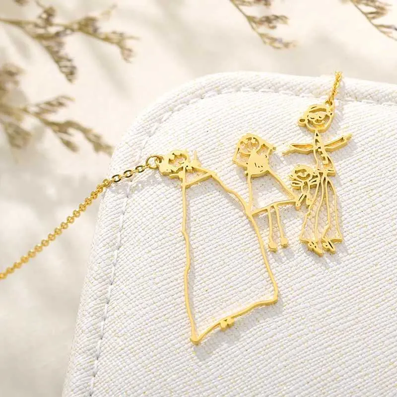 Braceletten Cus Numm Bijouen Edelstahl Handschrëft Ënnerschrëft Bild Nummschëld Charm Bracelet Léifsten Bescht Frënn_voghion.com