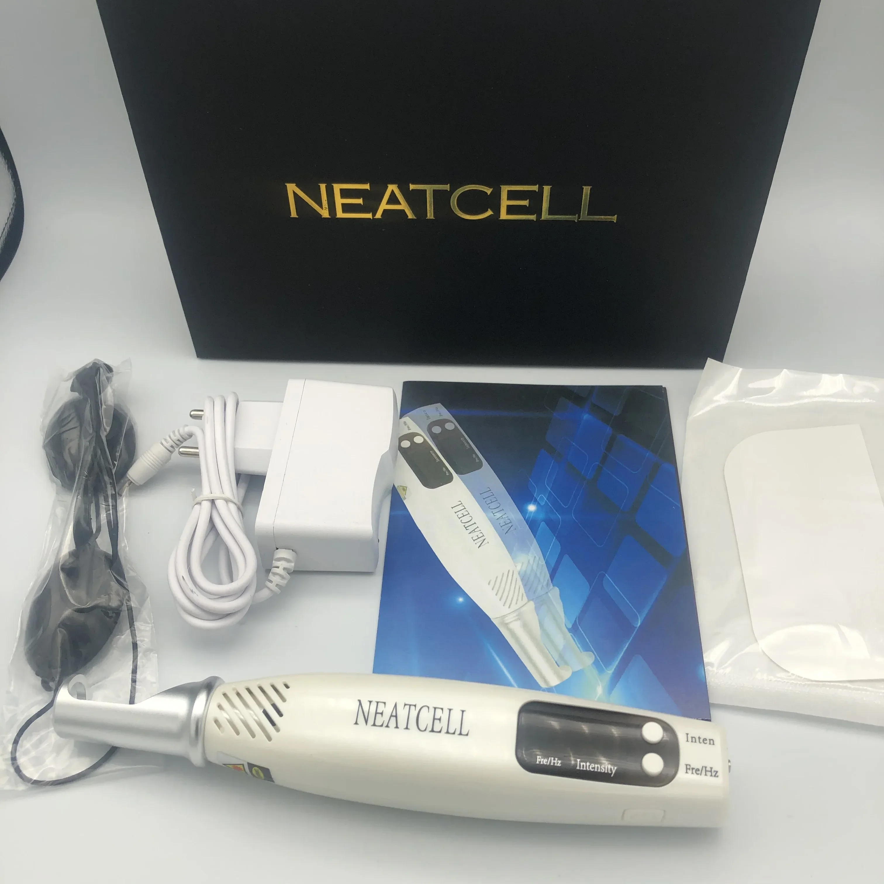 Neatcell ručna pikosekundna terapija plavim svjetlom Laser za uklanjanje ožiljaka, pjega, madeža, LCD plazma olovka_voghion.com