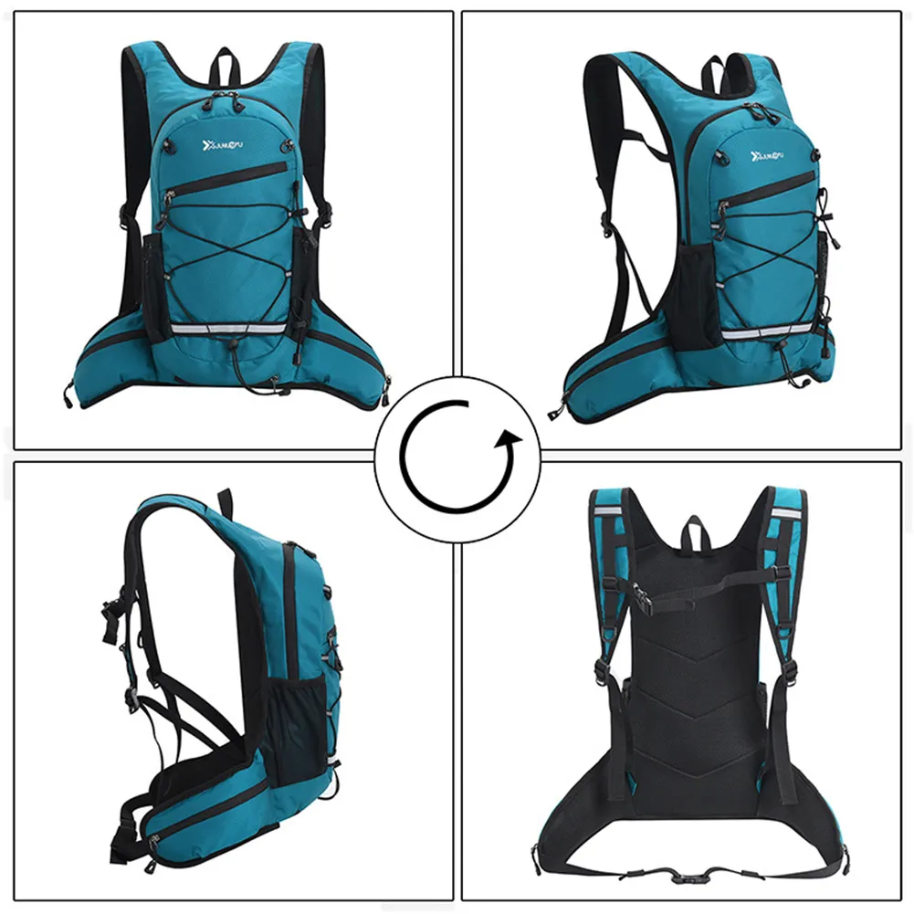 Zaino da arrampicata in poliestere, resistente all'usura, da viaggio, con strati di stoccaggio, leggero, durevole, regolabile per esterni_voghion.com