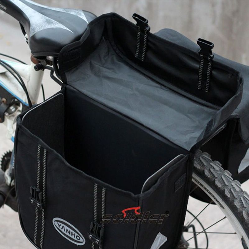 Bicycle Backpack, Waterproof Mountain Bike Shelf Rainproof Lare Capacity Ridin Camel Ba, Bicycle Rear Tail Support_voghion.com