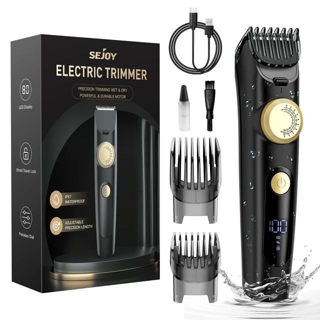 Elektrisk trimmer för män sladdlös hårtrimmer_voghion.com