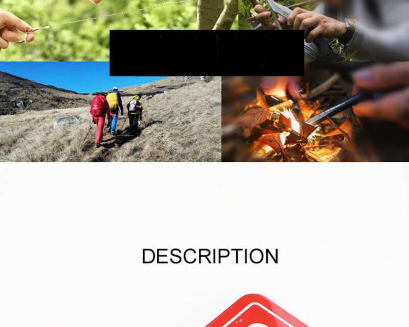 Outdoor Equipment, Wilderness Tool Set, Emergency Kit, SOS Rescue Box, Survival Kit_voghion.com